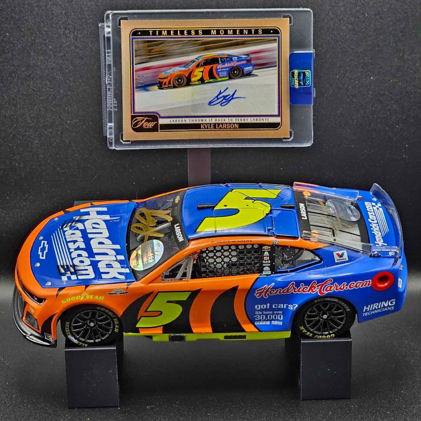 NASCARD.shop 1:24 Diecast & Trading Card Wall/Shelf Display Stand – Made in the USA