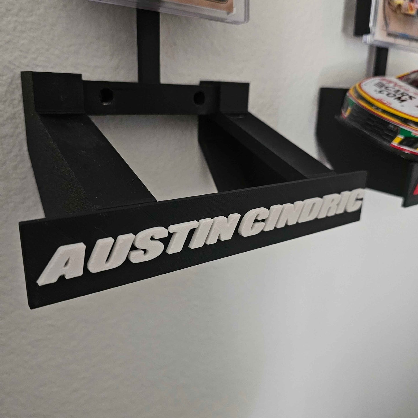 NASCARD.shop 1:24 Diecast & Trading Card Wall/Shelf Display Stand – Made in the USA